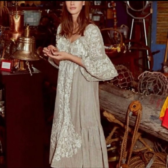 Anthropologie Tisdale Midi Dress, Size 6, VGUC - Picture 3 of 10